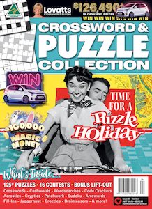 Show On Homepage: Crossword & Puzzle Collection 3 Issues / 6 Months