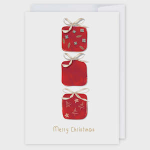 Homewares: ICandy - Merry Christmas Red Gifts