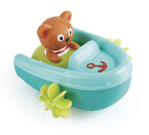 Homewares: Hape Tubing Pull-back Boat