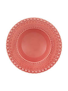 Bordallo Pinheiro - Pink Fantasy Pasta and Soup Bowl