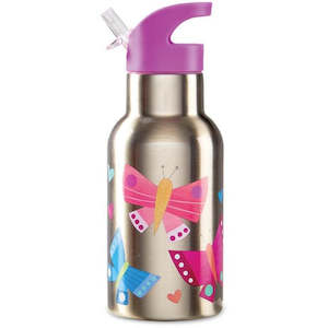 Crocodile Creek Stainless Drink Bottle Butterfly Dreams