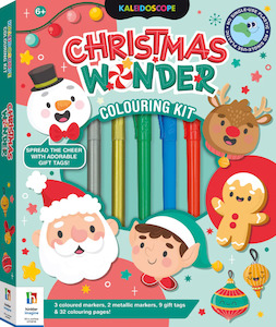 Kaleidoscope Christmas Wonder Colouring Kit