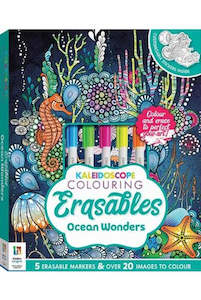 Kaleidoscope Colouring Erasables: Ocean Wonders