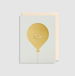 Smiling Balloon Mini Card