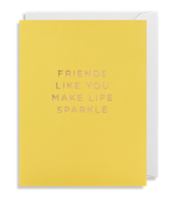 Friends Like You Make Life Sparkle Mini Card