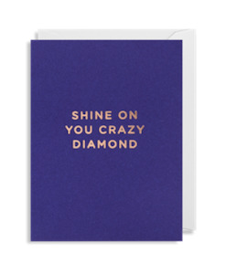 Homewares: Shine On Mini Card