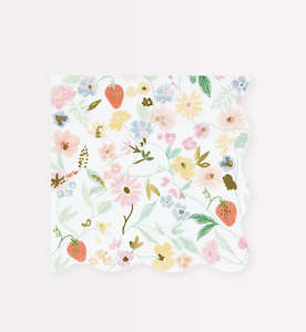 Meri Meri - Elegant Floral Napkins 16 Pack