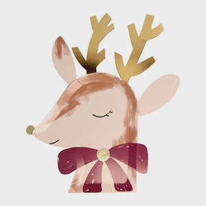 Meri Meri - Reindeer with Bow Plates