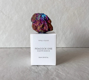 Peacock Ore - Raw Boxed Crystal