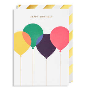 Homewares: Happy Birthday Colourful Balloons