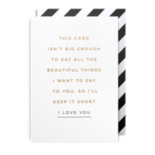 Homewares: This Card Isnt Big Enough Card