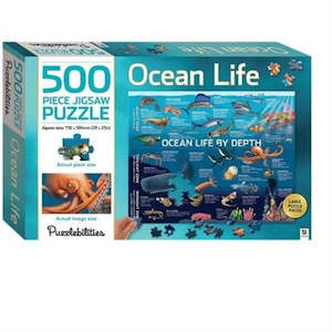 Puzzlebilities Ocean Life By Depth 500pc