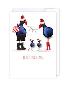 Homewares: iCandy - Merry Christmas Pukeko