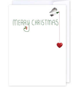 Homewares: iCandy - Merry Christmas bird