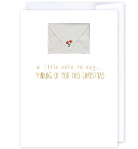 iCandy - a little note to say… Thinking of you this Christmas