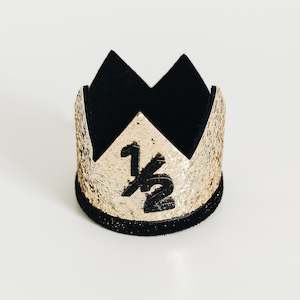 L&S Gold Crown with Black Ribbon