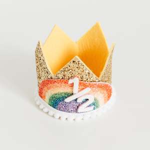 L & S Gold Rainbow Crown