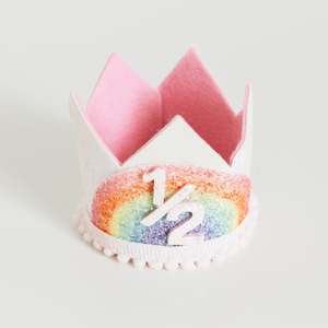 L & S Pink Rainbow Crown