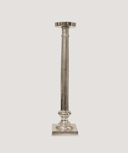 Como Candlestick Silver Medium