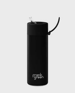 Homewares: Frank Green 20oz Ceramic Reusable Drink Bottle - Midnight