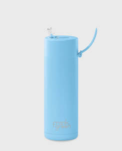 Frank Green 20oz Ceramic Reusable Drink Bottle - Sky Blue