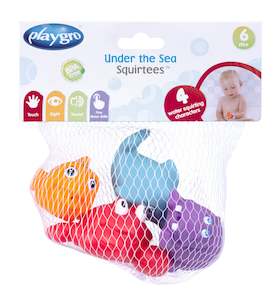 Playgro Under the Sea Individual Squirtees