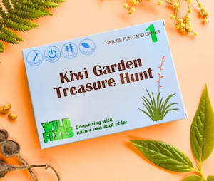 Kiwi Garden Treasure Hunt - Nature Fun Card