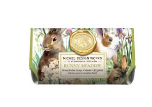 Michel Design Works Bunny Meadow Large Soap