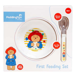 Homewares: Paddington Bear First Feeding Set