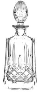 Bohemia Crystal Whiskey Whiskey Decanter