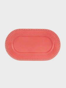 Bordallo Pinheiro - Pink Fantasy Platter 45cm