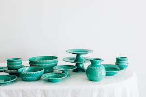 Bordallo Pinheiro - Aqua Green Fantasy Salad Bowl