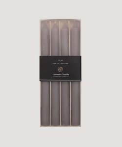 Scented Taper Candles - Lavender Vanilla Maison Glass