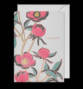 Floral Thank You Card