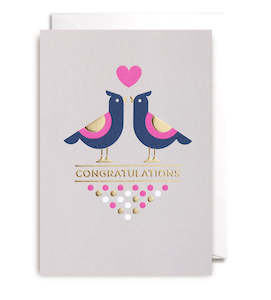 Congratulations (Love Doves) Card