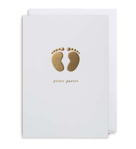 Pitter Patter Baby Card