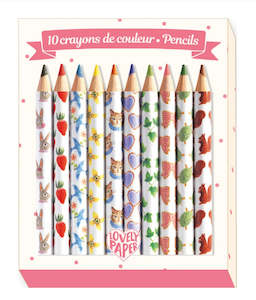 Mini Coloured Pencils Djeco