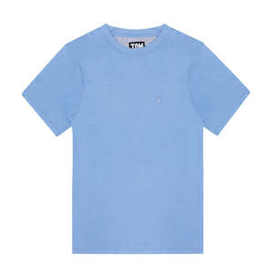 Tom & Teddy Mens T-shirt - Chambray Blue