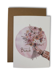 Homewares: Thanks a Bunch Card