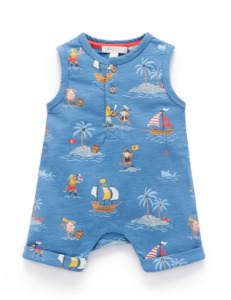 Pirate Print - Ahoy Onesie