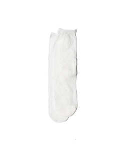 Leoni White Sheer Socks