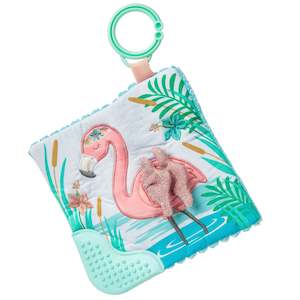 Homewares: Tingo Flamingo Crinkle Teether