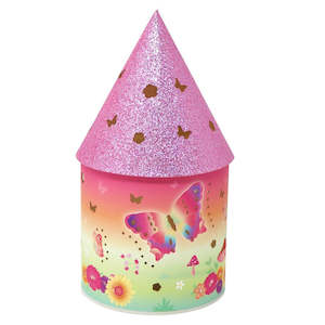 Pink Poppy - Colour Changing Night Light Rainbow Butterfly