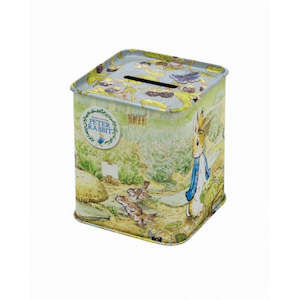 Peter Rabbit Tin Money Box