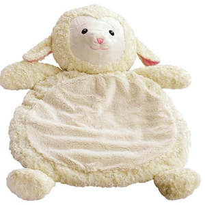 Cream Lamb Baby Mat