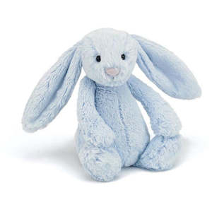 Jellycat Bashful Blue Bunny Rabbit - Medium