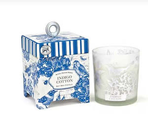 Michel Design Works Indigo Cotton Soy Candle