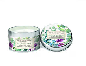 Michel Design Works Eucalyptus and Mint Travel Candle