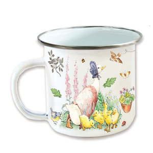 Homewares: Jemima Puddleduck Enamel Mug