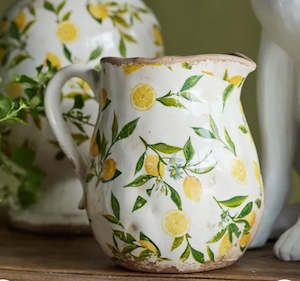 Botanical Lemon Jug - Small